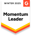 G2 - Hexrate momentum leader badge winter 2025